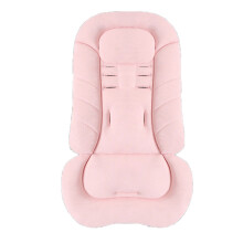 Nonslip Baby Strollers Pad Polyester Seat Cushion-pink cushion