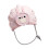 Protective Baby Head Guard Breathable Polyester Blend-Pink 1