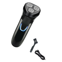 Small Men Electric Shaver Rechargeable Beard Shaving-Black