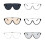 Classy Oversized Sunglasses Large Frame Polarized Lens-4 5