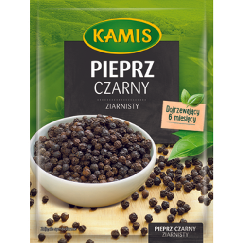 Kamis Pieprz Czarny Ziarnisty 16g