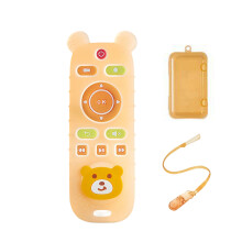 Food Grade Silicone Baby Teether Soothing Teether-Oranges set