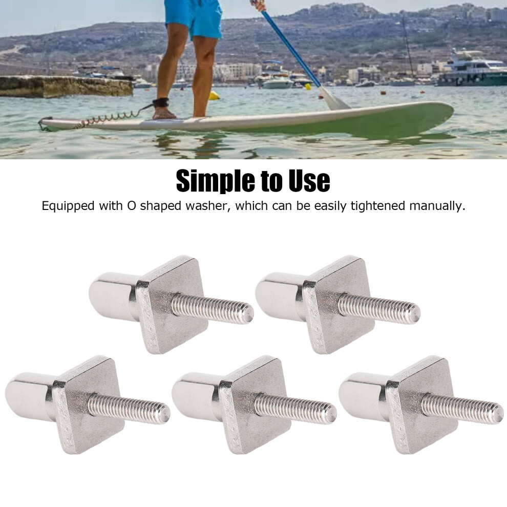 316 Stainless Steel Fin Screw 5-Pack