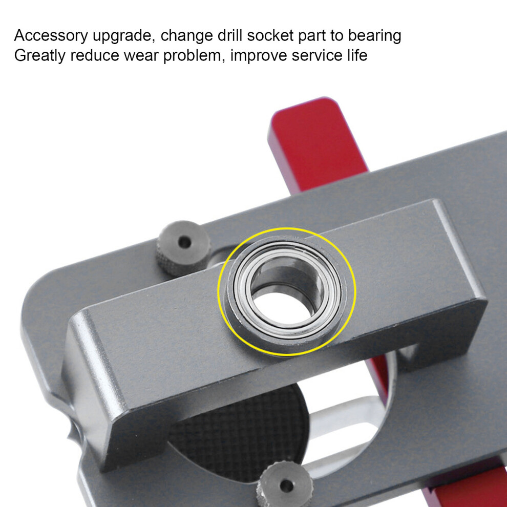 Aluminium Hinge Jig for 35mm Wood Holes