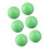 6 Fluorescent Golf Balls Night Use 1