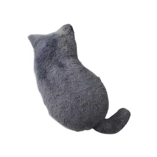Zippered Design Pen Holders Storage Bag Stationeries Case-Grey