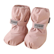 Kids Elastic Cuffs Winter Boots-Pink 15cm for 12 to 24M