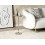 Beliani Side Table MEDA Metal Silver 2