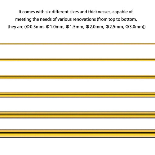 High Purity Copper Rods For Model Set Reinforcement And-0.5mm 1