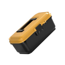 Camping Storage Box Lightweight for-Black and yellow small