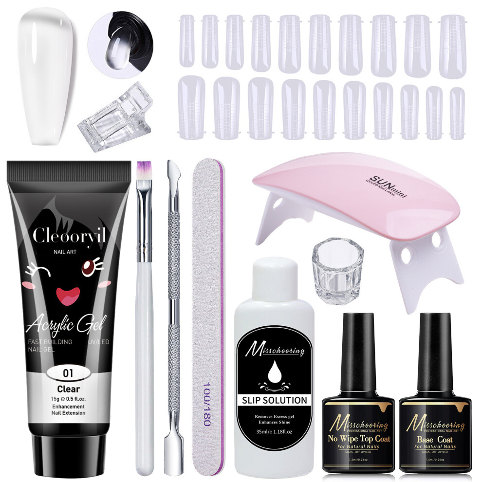Salon Quality 15ml Nail Extension Gel In 11Pcs Professional-A