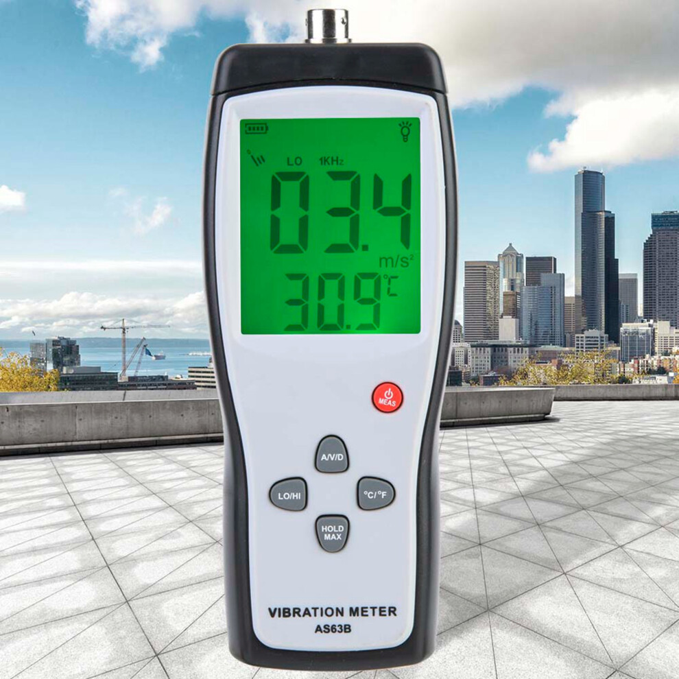 Digital Vibration Analyser Meter AS63B
