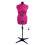 (Medium) Adjustable Dressmakers Dummy - Cerise Polka Dot. Available in 2 Sizes. 2