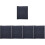 5Rouleaux Papier Crépon Noir Pour , Fleurs Décorations 4