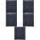 5Rouleaux Papier Crépon Noir Pour , Fleurs Décorations 6