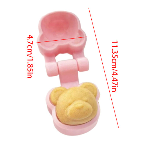 Creative Round Baking Molds for Family Funs Plastic-Style 2 1