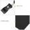 Clamp Price Holders Display Holder Black Plastic 10pcs 4