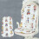 Four Season Baby Strollers Pad Polyester-bear head cushion 7