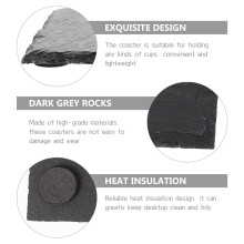 4Pcs Drink Coasters Wear-Resistant Decorative Cup Pads
