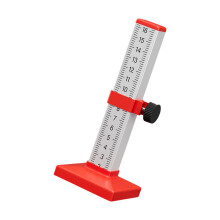 Zinklegering en ABS-bouwniveau-instrument-rode hoogteliniaal