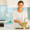 Manual Fruit Dryer Sky-Blue Drainer Kitchen Tool 1