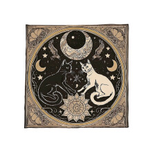 Multifunctional Divinations Table Cloth Board Game-50x50cm