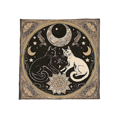Multifunctional Divinations Table Cloth Board Game-50x50cm