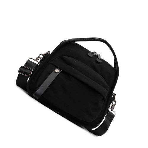 Mini Satchel Bag Top Handle Purses for Women Small-Black
