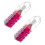 2 Pieces Clear PVC Bottle Freezing Bags Quick Cold Feature-Red 1