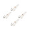 4Pcs Adjustable Plush Dog Guitar Straps Soft Multi Color Guitar Belts 7