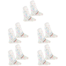 5Pairs PVC Shoe Covers Rainproof Non Slip Boot Protectors