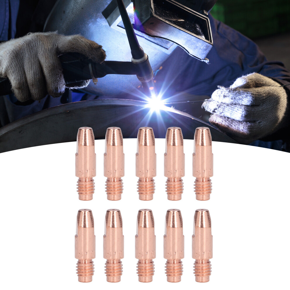 10 Copper Tips Welding Accessories Set