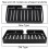 Durable Soap Drain Rack Wall Mounted Black 10