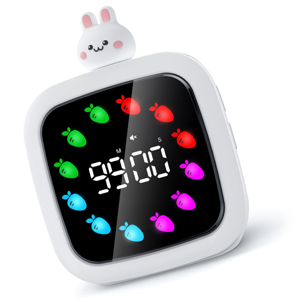 Child Friendly Visual Clock Countdown Timer For-Radish 7704001270037
