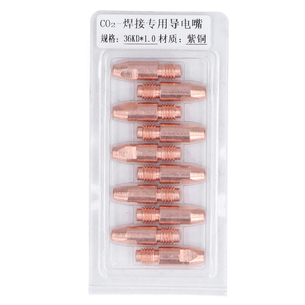 10 Copper Tips Welding Accessories Set