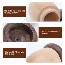 1Stk Zahnstocherdispenser Aus Holz, , Robust, Für Zuhause