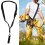 Universal Black Nylon Strap with Shoulder Pad 11