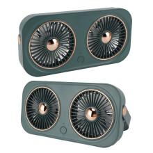 20W Solar Powered Dual Exhaust Fan