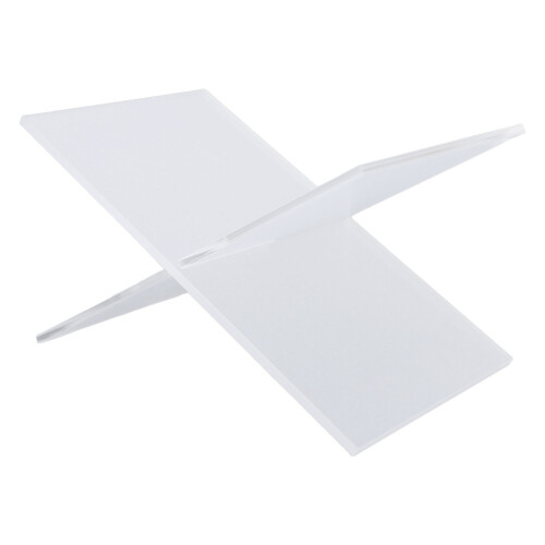 Easy Assembly Acrylic Book Stand Clear