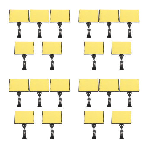 20Stk Preisschildhalter Clips Für Einzelhandel Laden