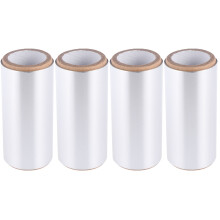 4Rouleaux Film Mèches Transparent Pour Salon Et Barbershop