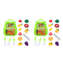 2Sets Durable Plastic Vegetable Cutting Toy for Kids Educational Play