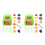 2Sets Durable Plastic Vegetable Cutting Toy for Kids Educational Play 1