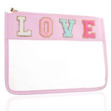 1Zipper Pochettes PVC Imperméables Multitâches Pour Voyage Colorées