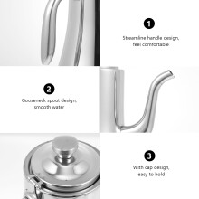 1Stk Grauer Filter Wasserkocher Für Und Tee