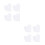8Pcs Breathable White Heel Guards Soft Sebs Material Anti-Shock Pads 1