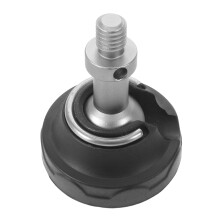 1Pied Swivel Trépied 3/8 Caoutchouc Aluminium Stable