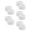 10Rolls Transparent Envelope Seal Stickers Easy Peel Waterproof Labels 1
