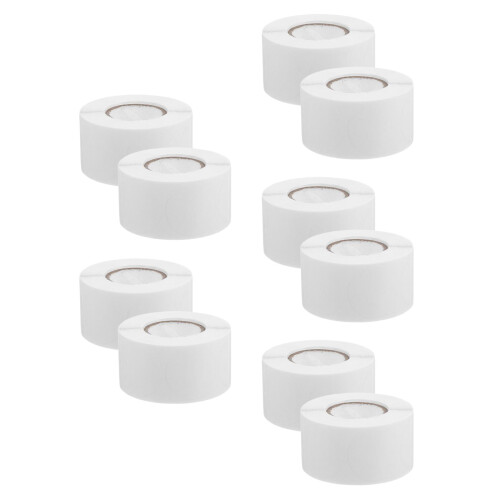 10Rolls Transparent Envelope Seal Stickers Easy Peel Waterproof Labels