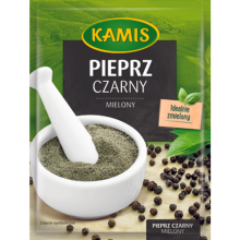 Kamis Pieprz Czarny Mielony 16g